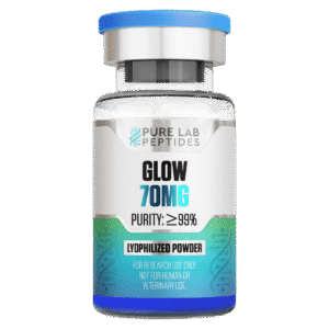 Glow (GHK-Cu 50mg + TB-500 10mg + BPC-157 10mg) 70mg Blend glow (ghk cu 50mg + tb 500 10mg + bpc 157 10mg) 70mg blend